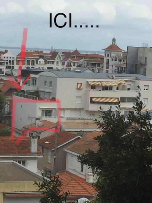 Charmant T2 *** Coeur De Ville Arcachon Exteriér fotografie